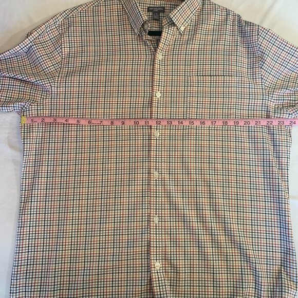 Van Heusen Long Sleeve Button Down Dress Shirt Plaid Size Large 16-16.5 - Picture 5 of 10